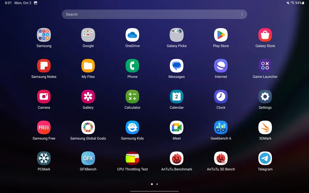 Samsung Galaxy Scheda S9 Plus
