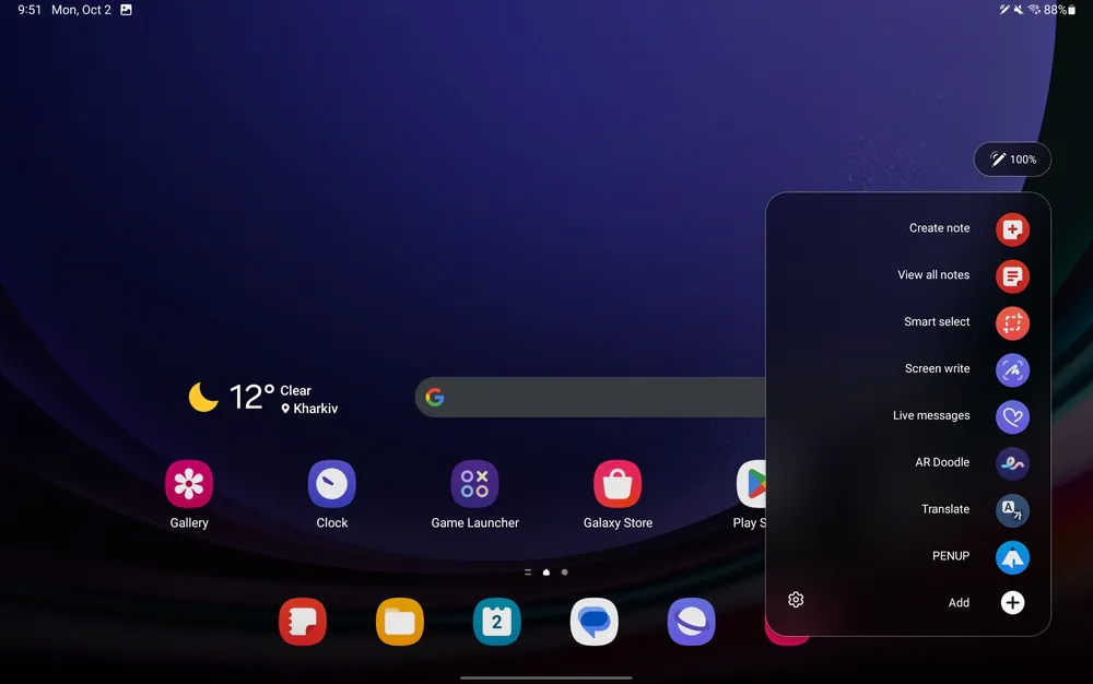 Samsung Galaxy Scheda S9 Plus