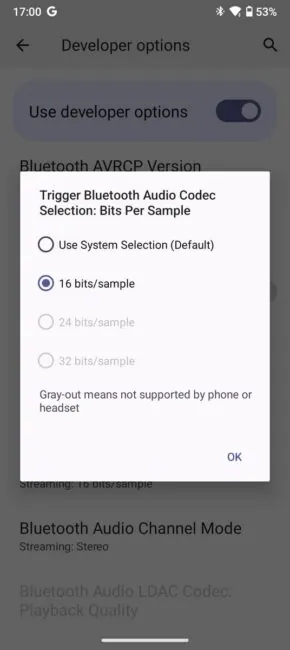 Cubot Note 40 Bluetooth audio