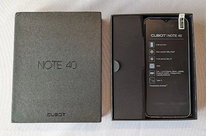 SMARTPHONE ] Review del smartphone Cubot Note 40 - HTCMania