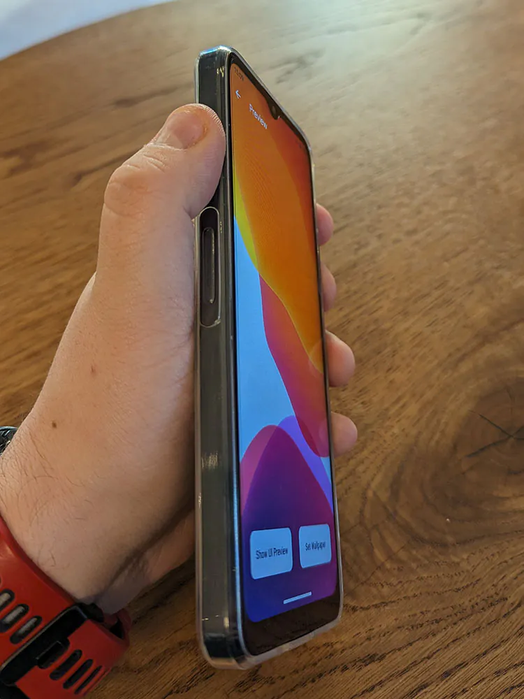 Cubot Note 40 screen