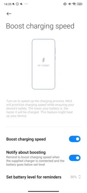 Xiaomi 13T charging