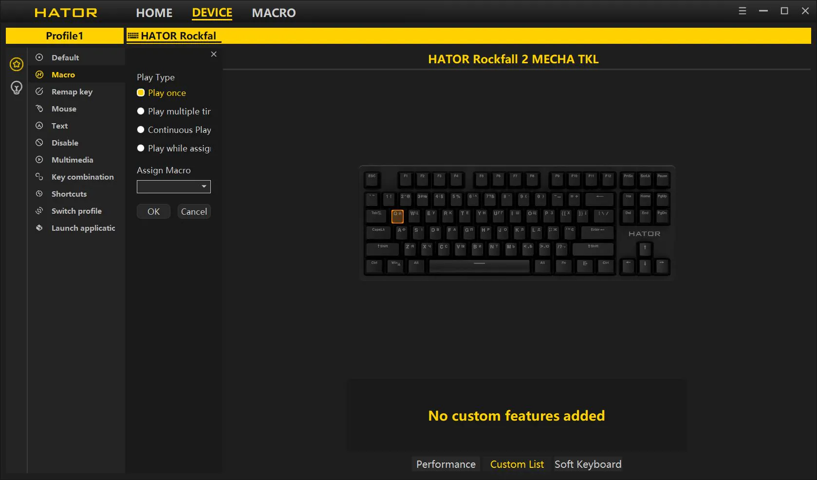 Hator Rockfall 2 Mecha TKL