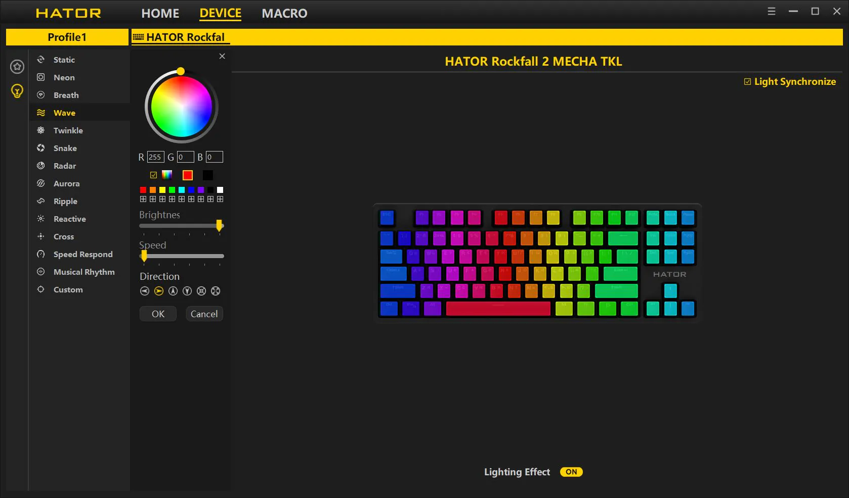 Hator Rockfall 2 Mecha TKL