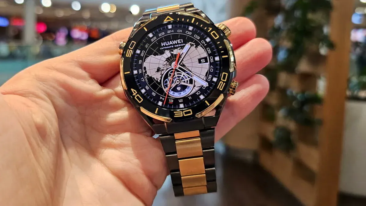 Poznajmy Huawei Watch Ultimate Design: smartwatch z 18k złotem za 13000 zł