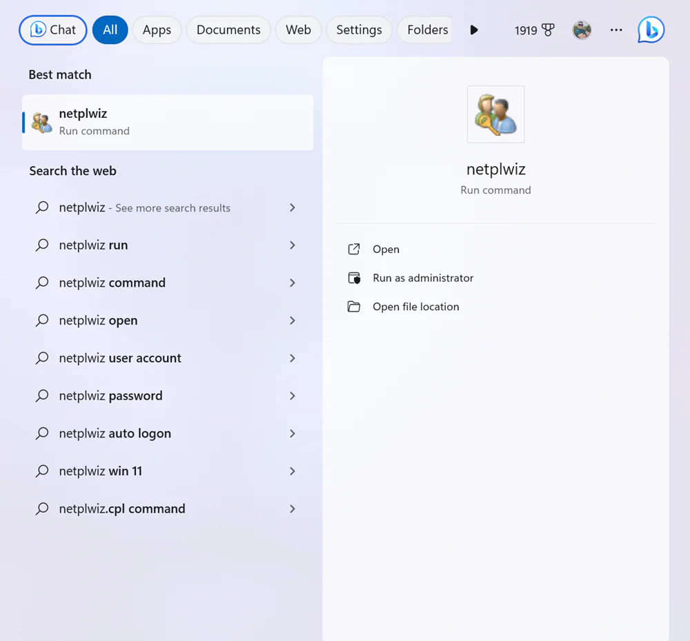 Password Windows 11