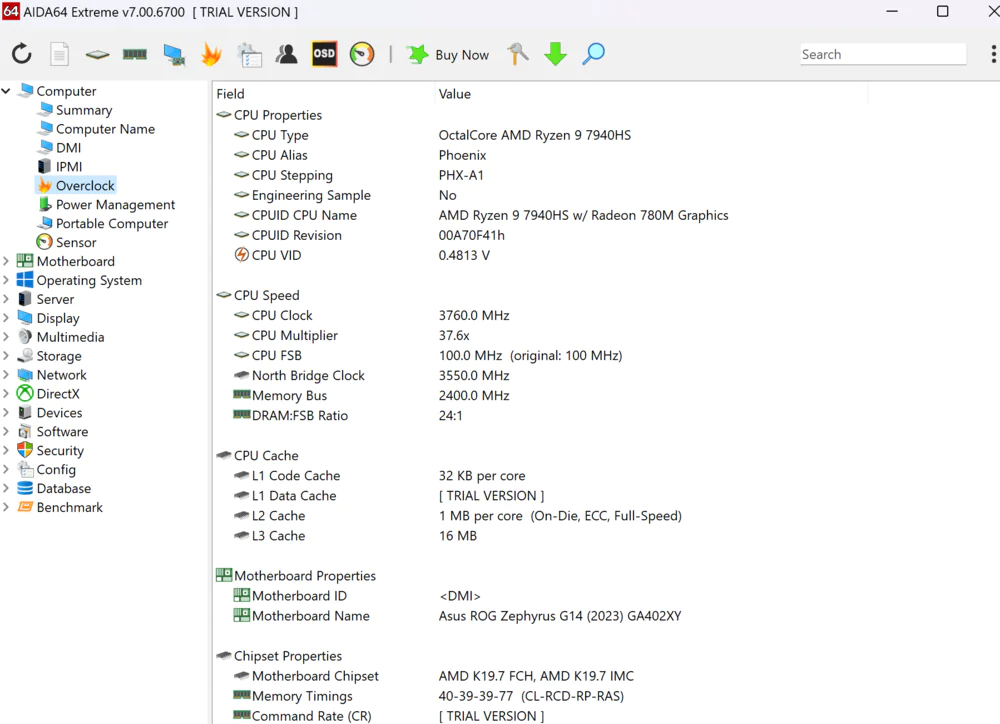 ASUS ROG Zephirus G 14