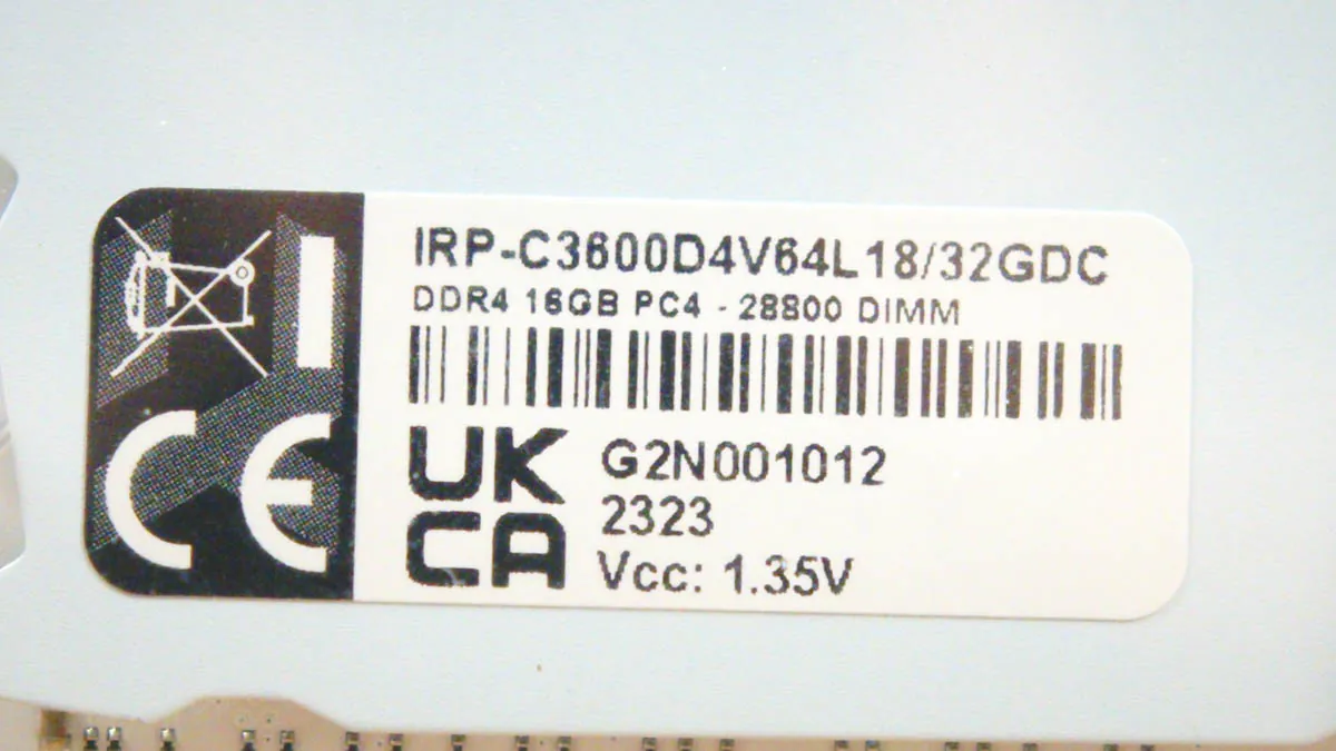 IRDM Pro DDR4