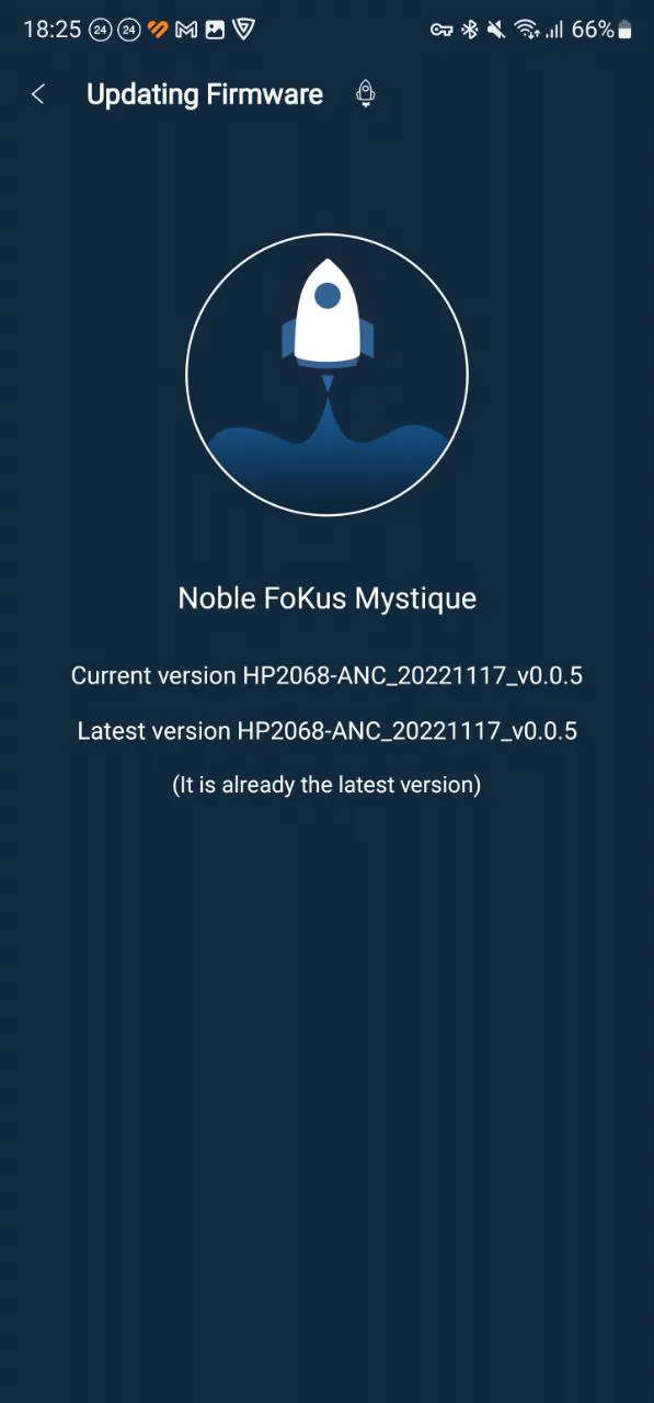 Applicazione mobile Noble Focus