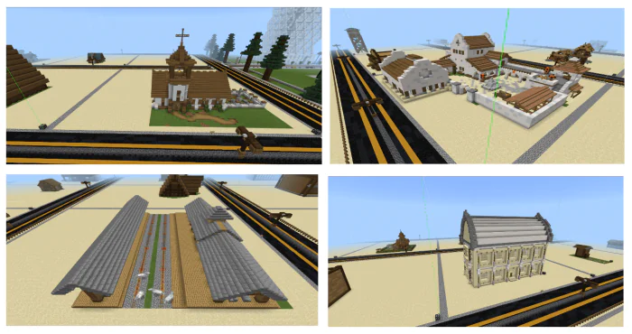 Elite Structures mod for Minecraft PE on Android