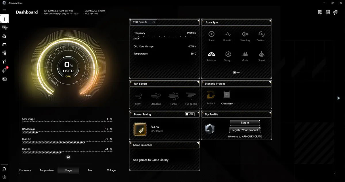 ASUS TUF GAMING B760M-BTF WIFI