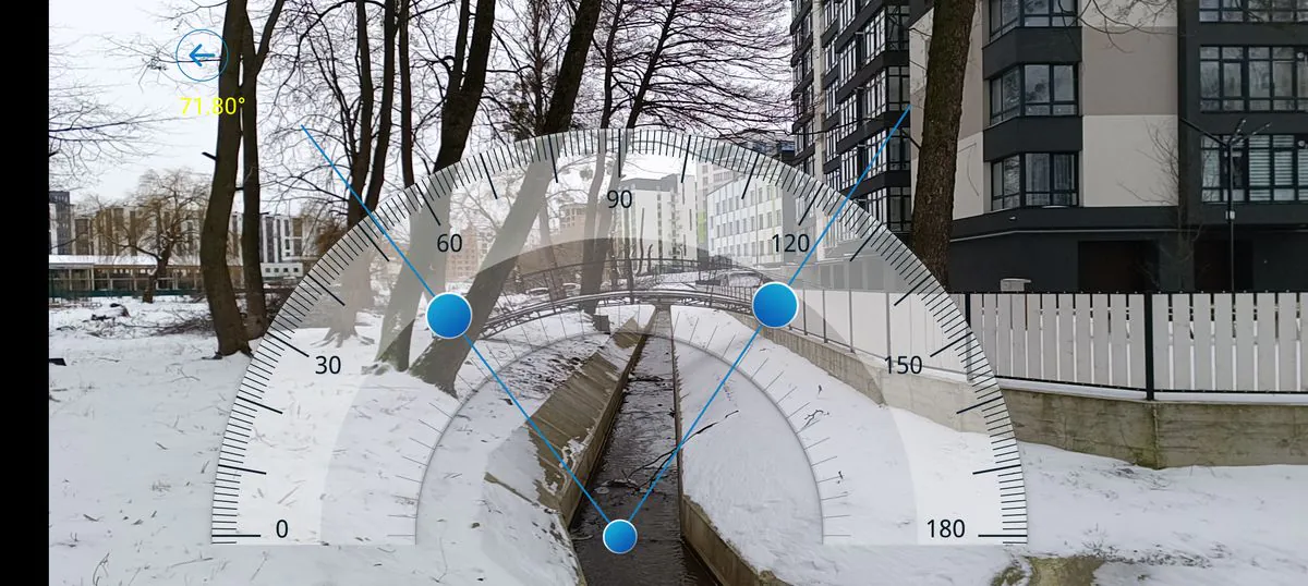 DOOGEE V30 Pro Protractor