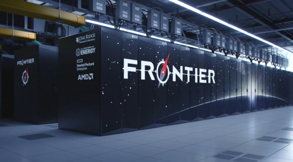 Frontier supercomputer