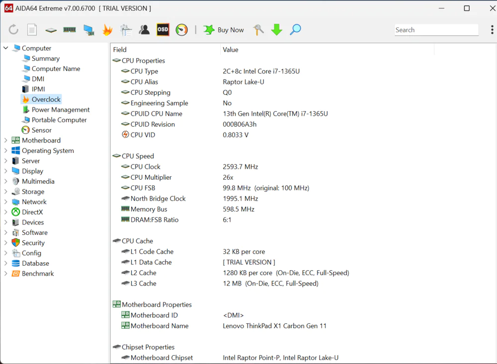 Lenovo ThinkPad X1 Carbon Gen 11"