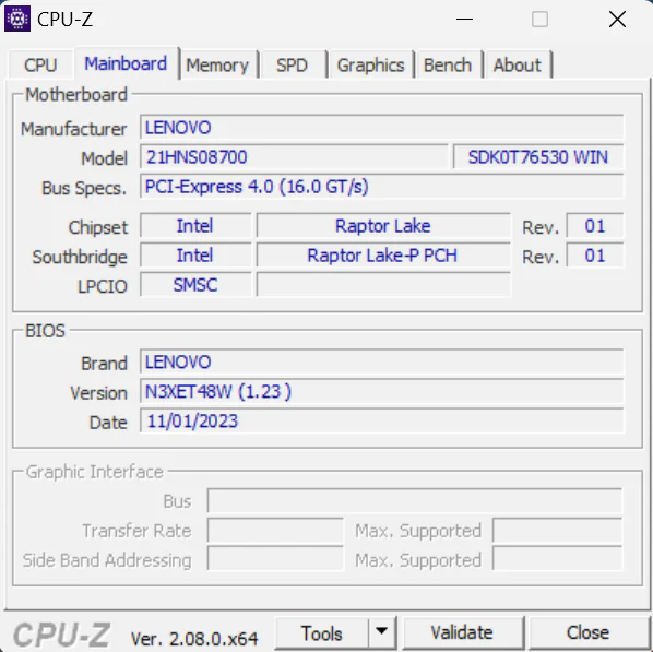 Lenovo ThinkPad X1 Carbon Gen 11"