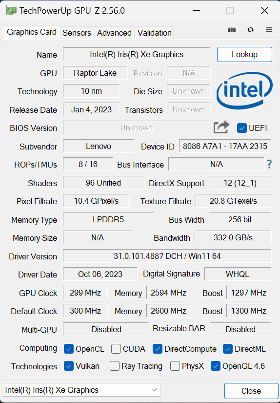 Lenovo ThinkPad X1 Carbon Gen 11"