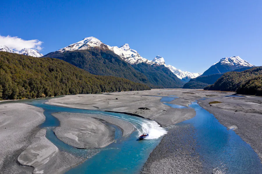 Dart River in New Zealand