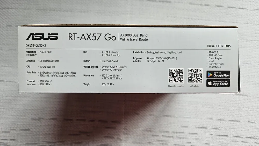 ASUS RT-AX57 Go