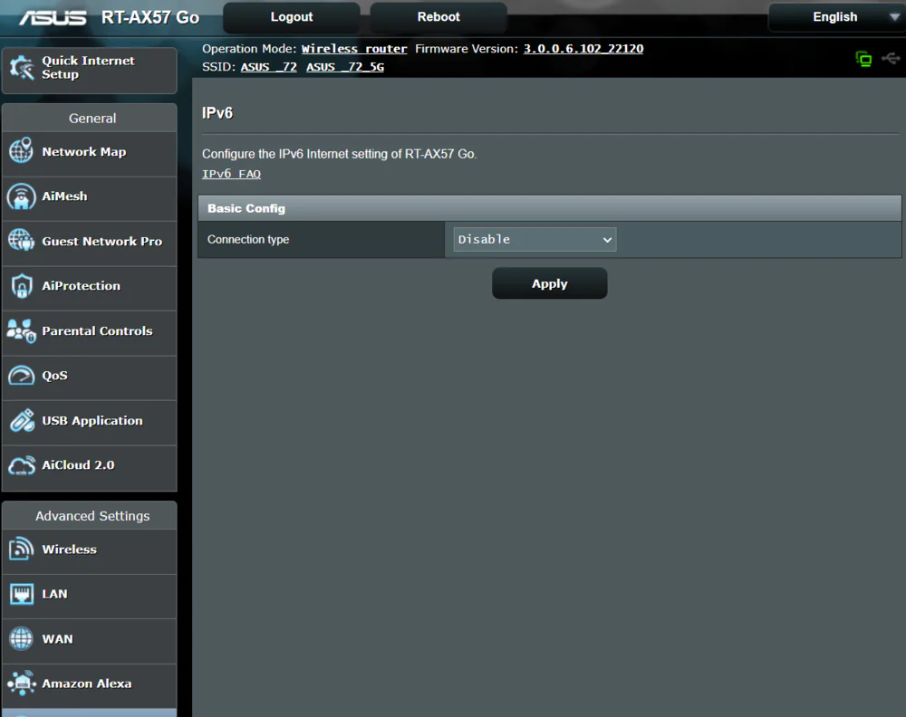 ASUS RT-AX57 Go