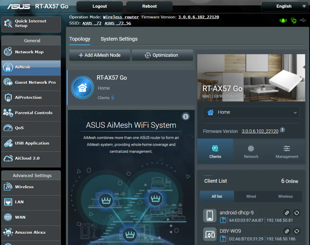 ASUS RT-AX57 Go