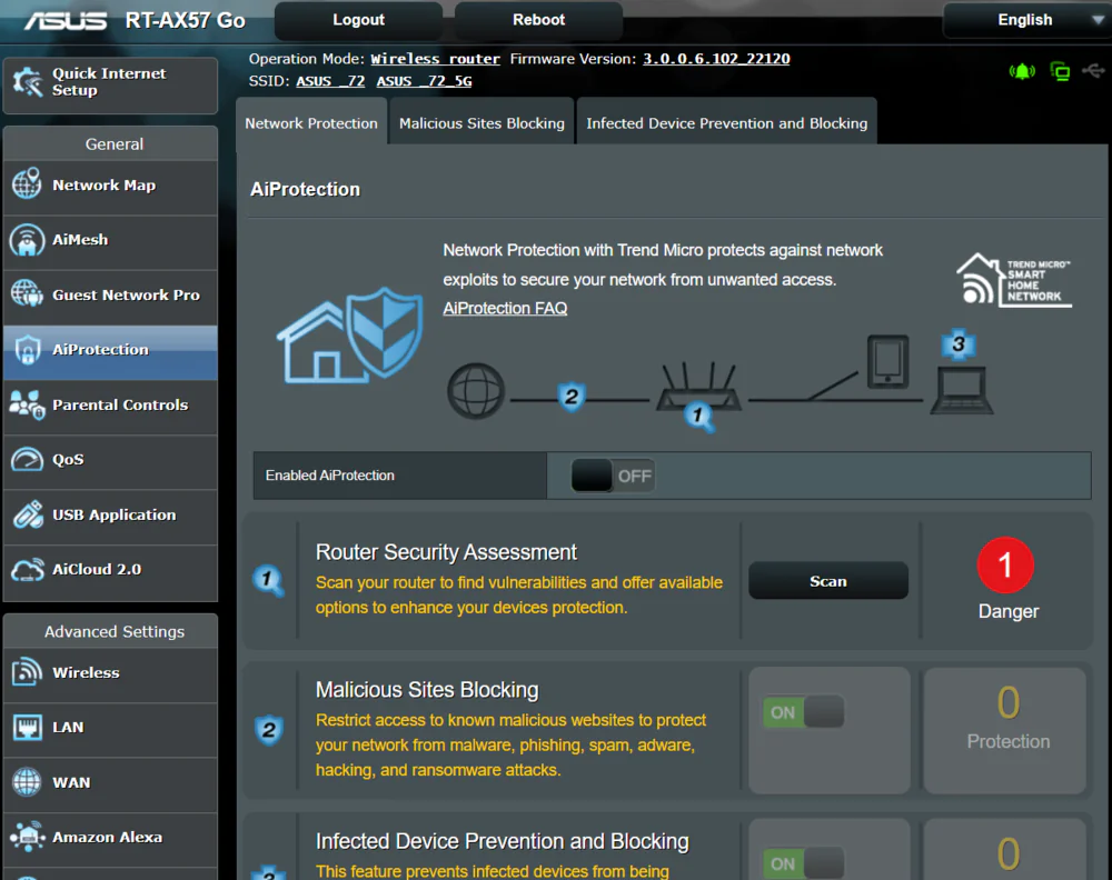 ASUS RT-AX57 Go