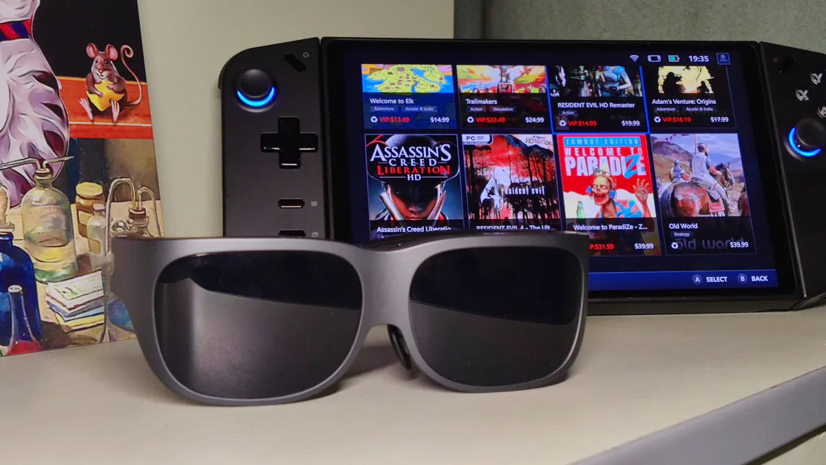 Обзор Lenovo Legion Glasses: очки – карманный монитор для игр и не только
