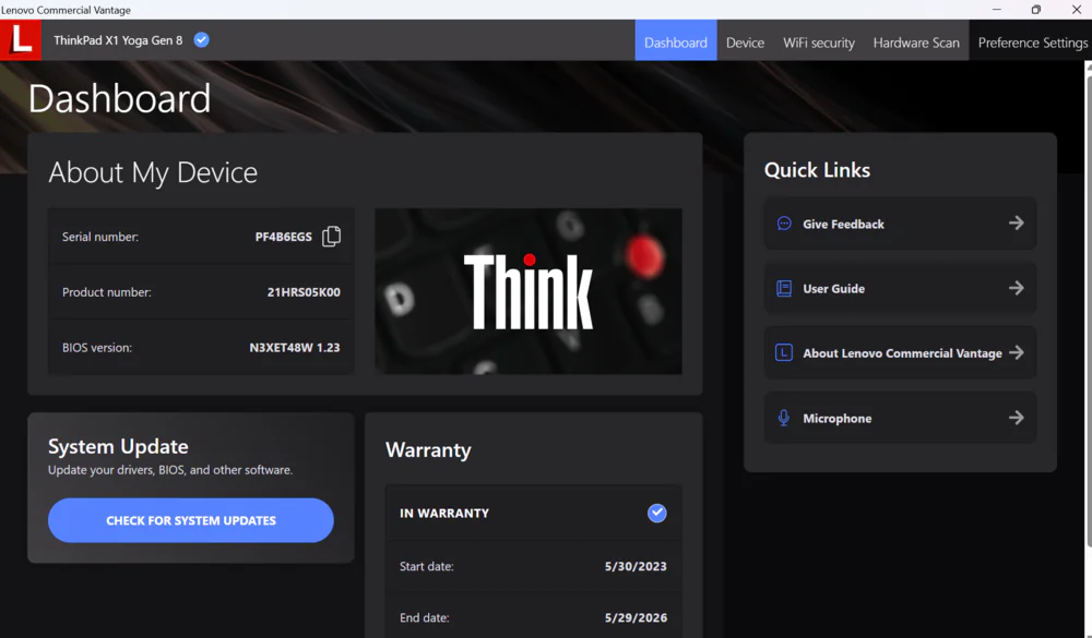 Lenovo ThinkPad X 1 Yoga Gen 8