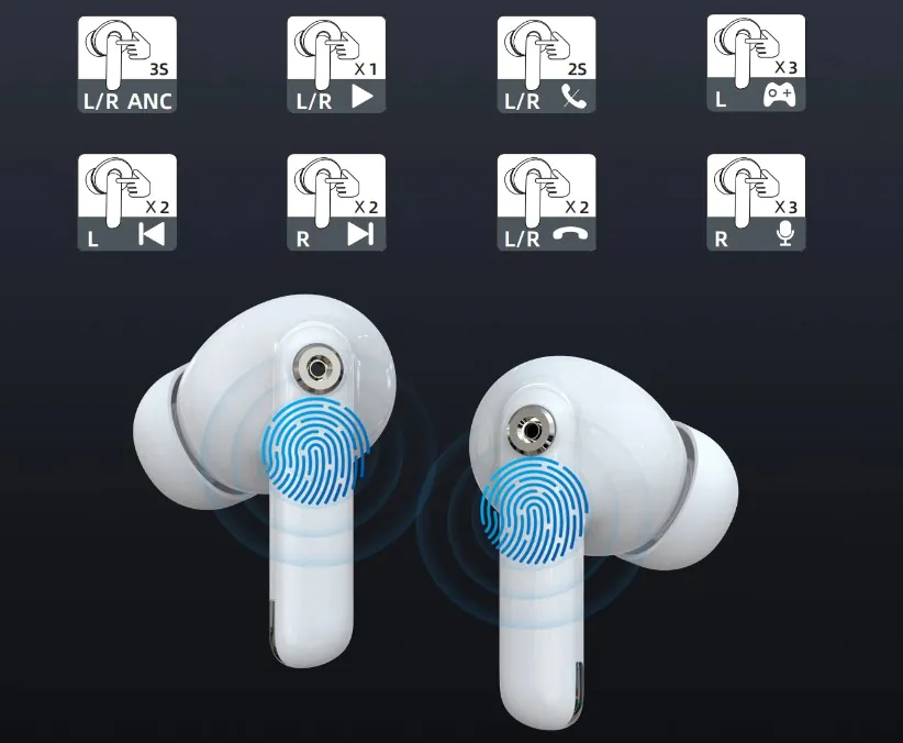 OneOdio SuperEQ S10 ANC Control