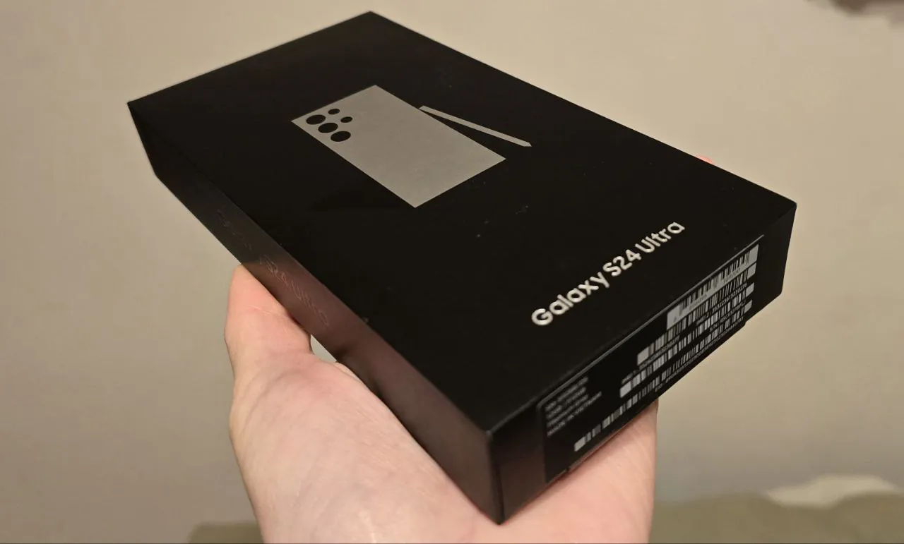 Galaxy S24 Ultra - box
