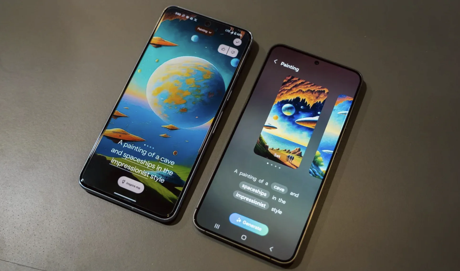 Galaxy AI wallpapers