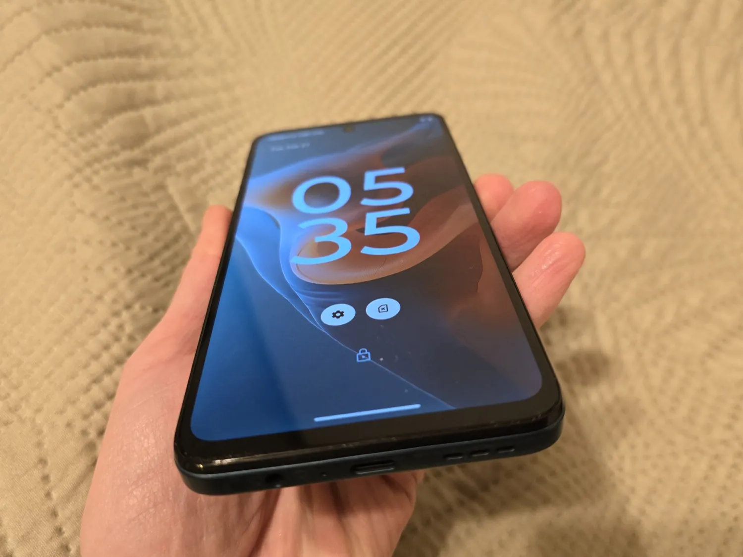 Motorola Moto G34 5G screen