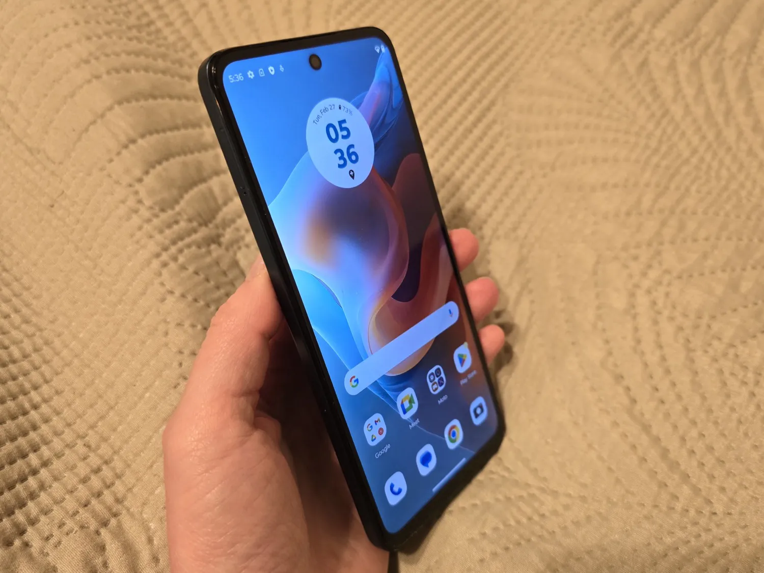 Motorola Moto G34 5G screen