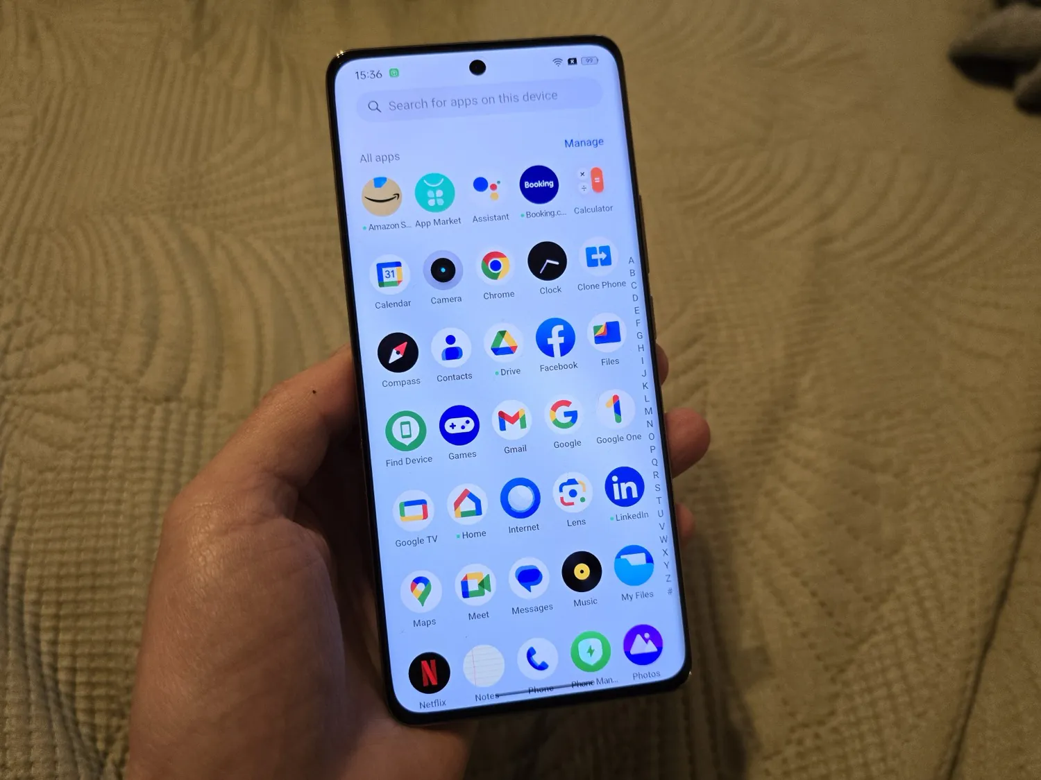 realme 12 Pro screen