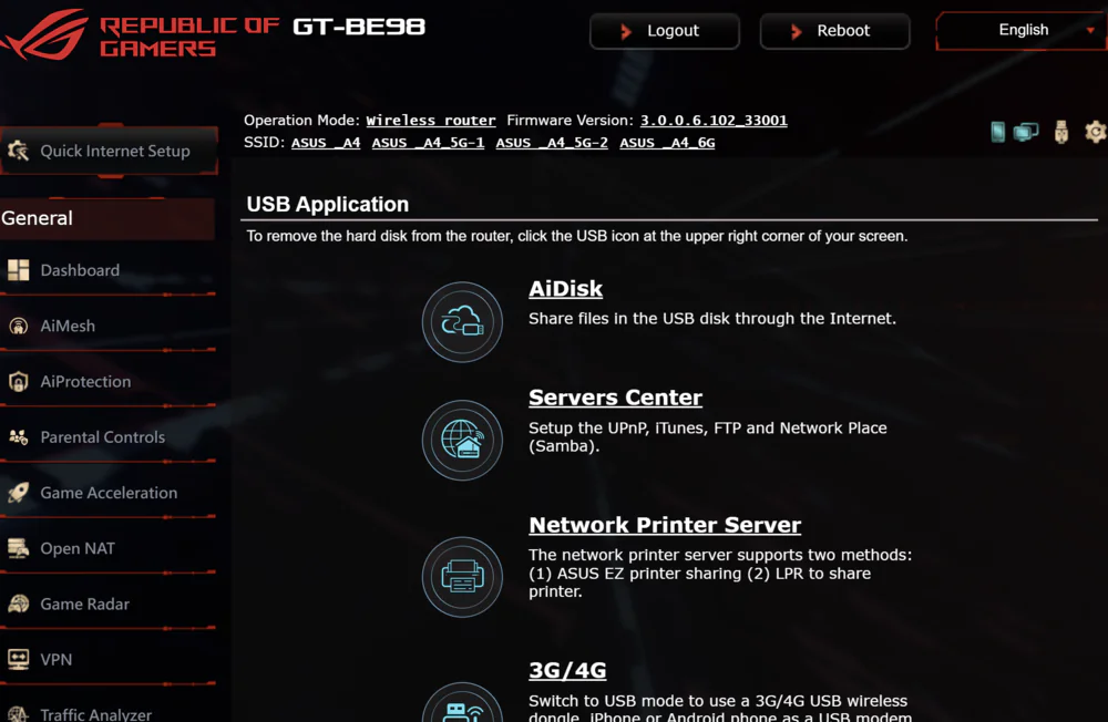 ASUS ROG 狂喜GT-BE98