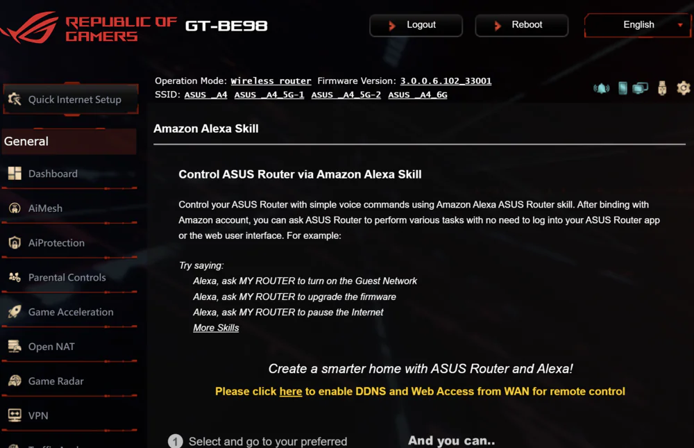 ASUS ROG 狂喜GT-BE98