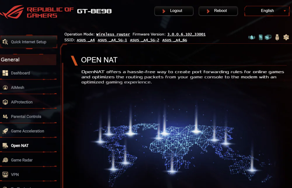 ASUS ROG 狂喜GT-BE98
