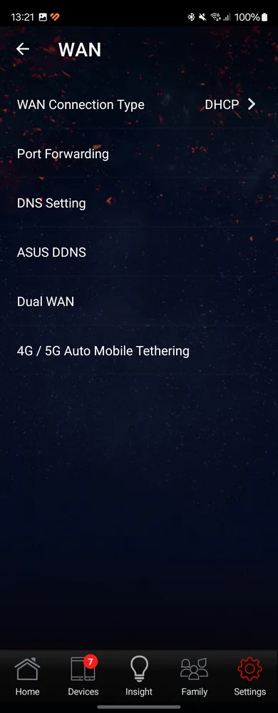 ASUS ROG 랩처 GT-BE98