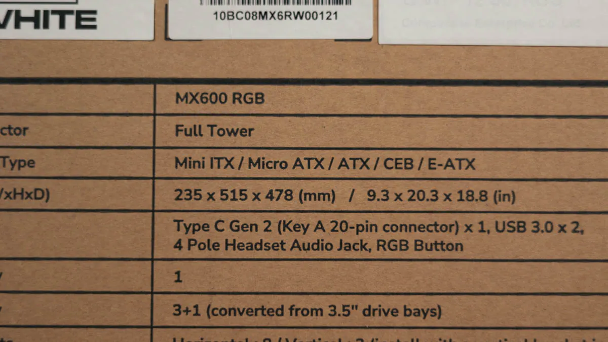 Cougar MX600 RGB