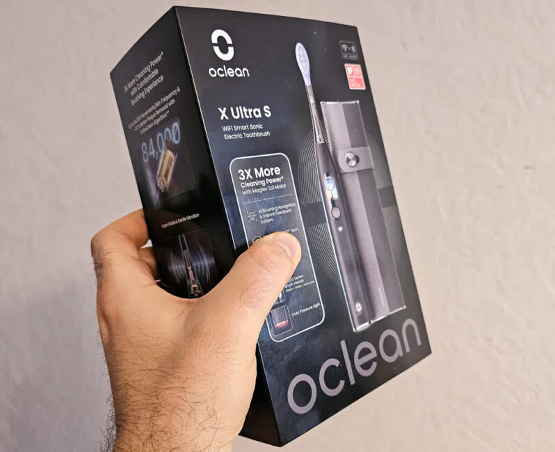 Oclean X Ultra S Unpacking