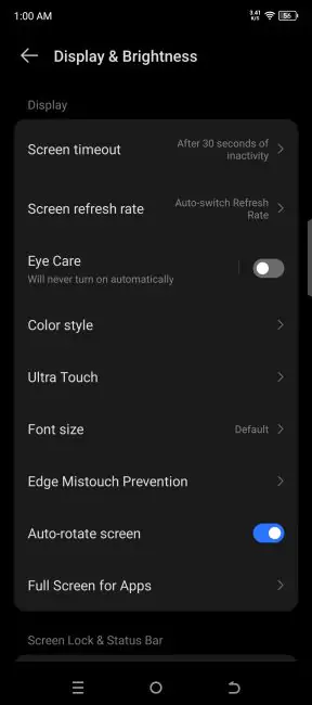 TECNO SPARK 20 Pro+ display
