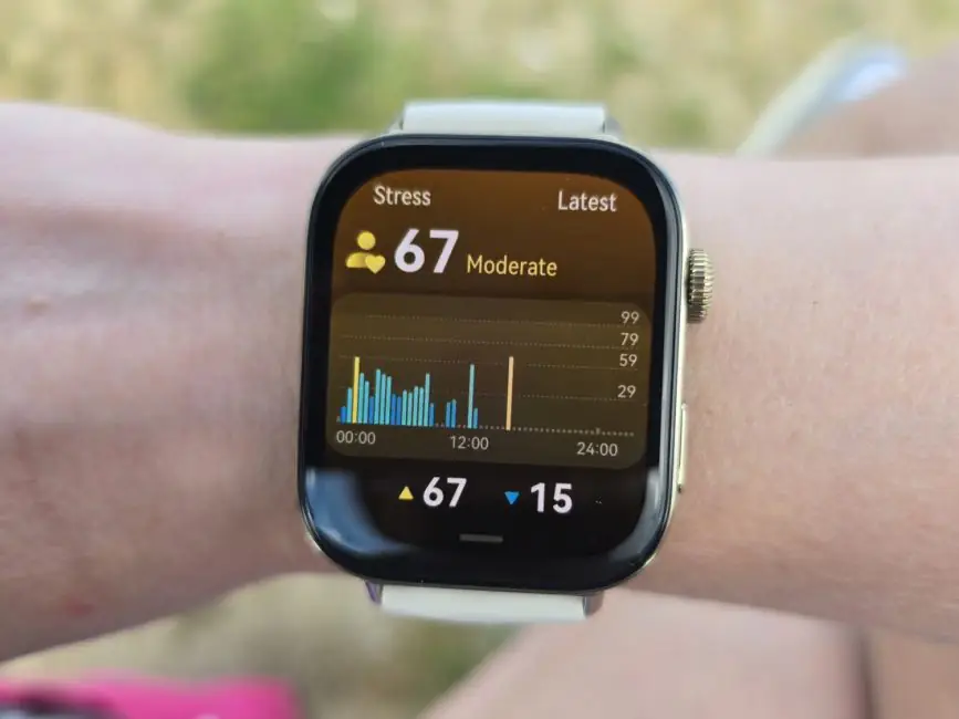 Huawei Watch Fit 3 - health monitoring