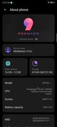 REDMAGIC 9 Pro