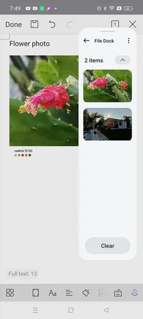 File Dock realme