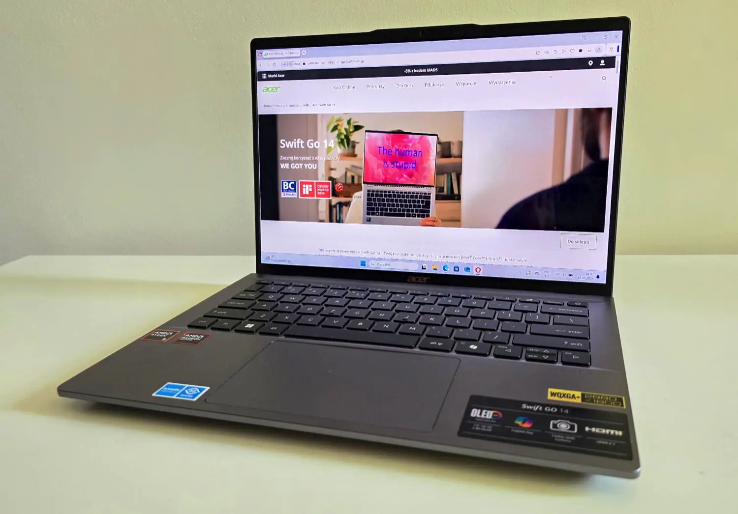 Acer Swift Käy 14 AMD