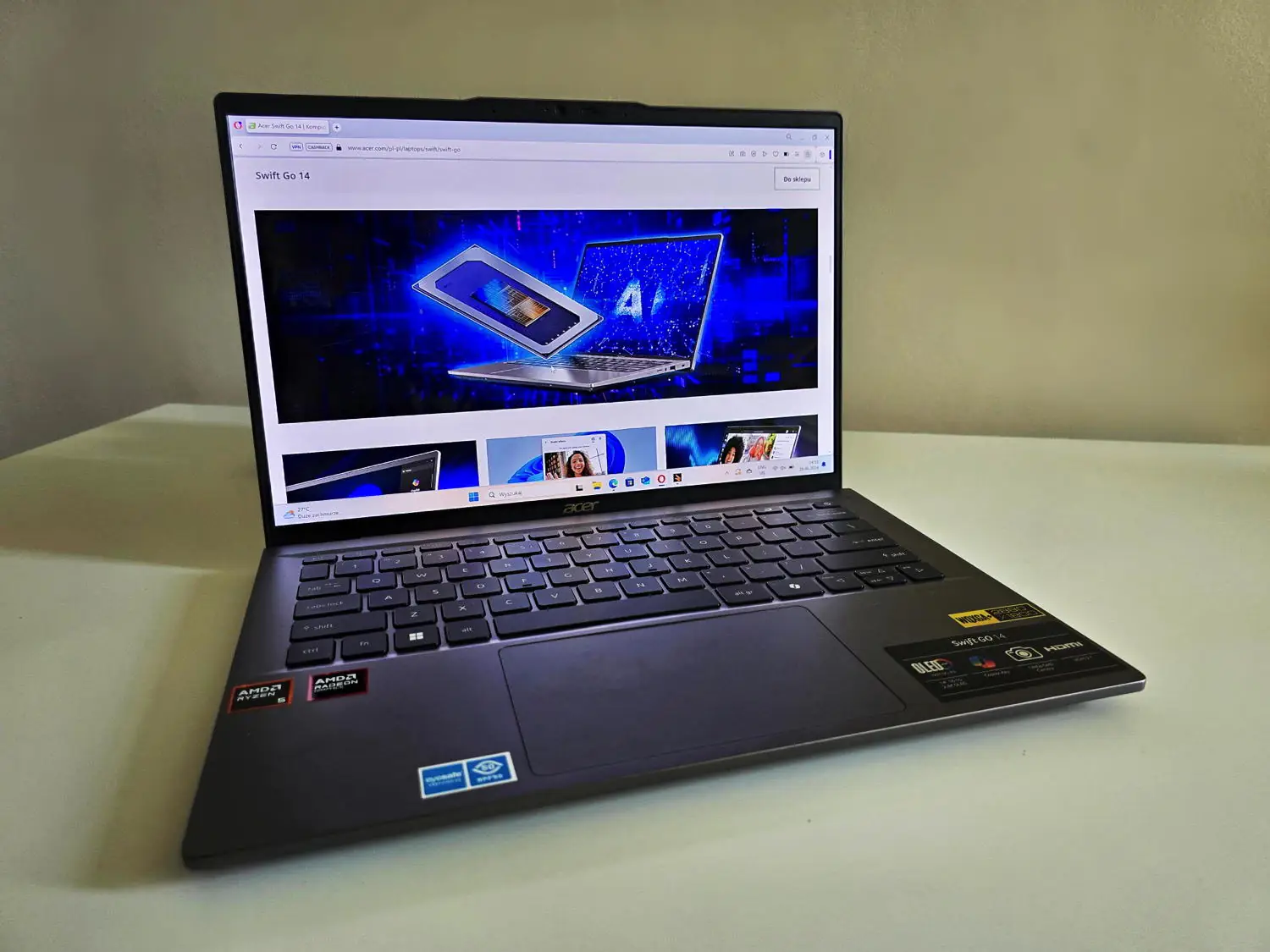Acer Swift Käy 14 AMD