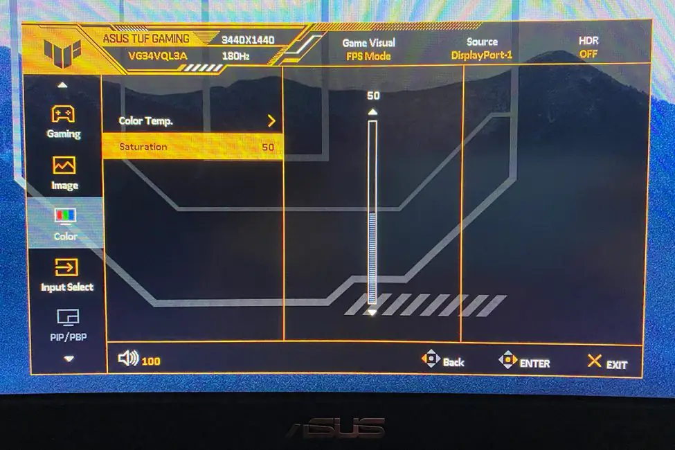 ASUS TUF Gaming VG34VQL3A