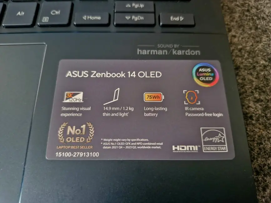 ASUS Zenbook 14 OLED