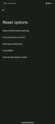 How to reset your Android device