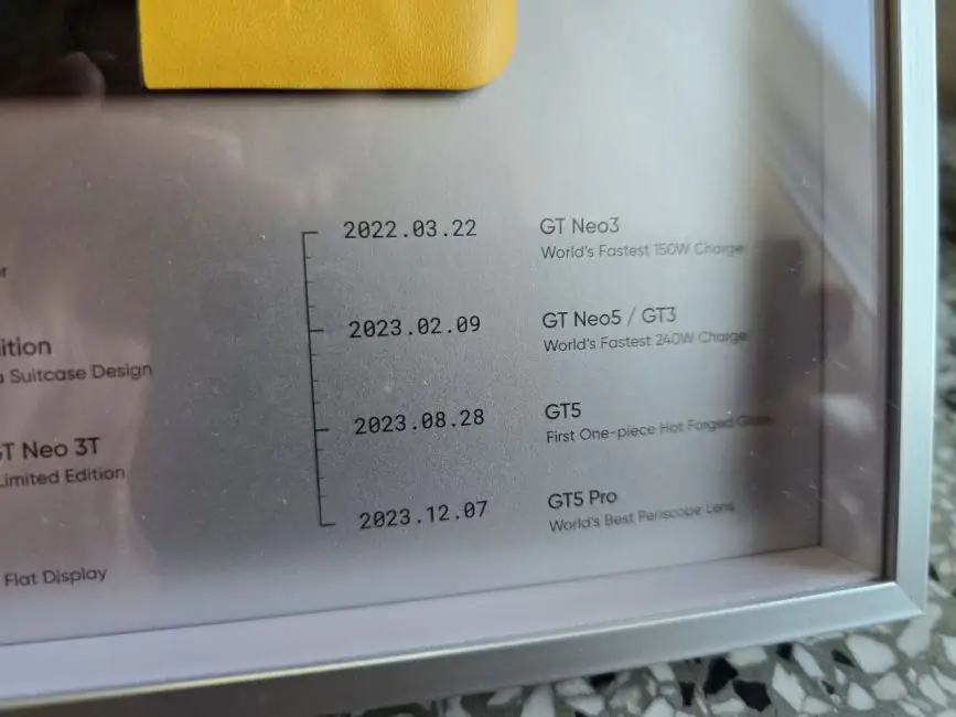 realme GT series