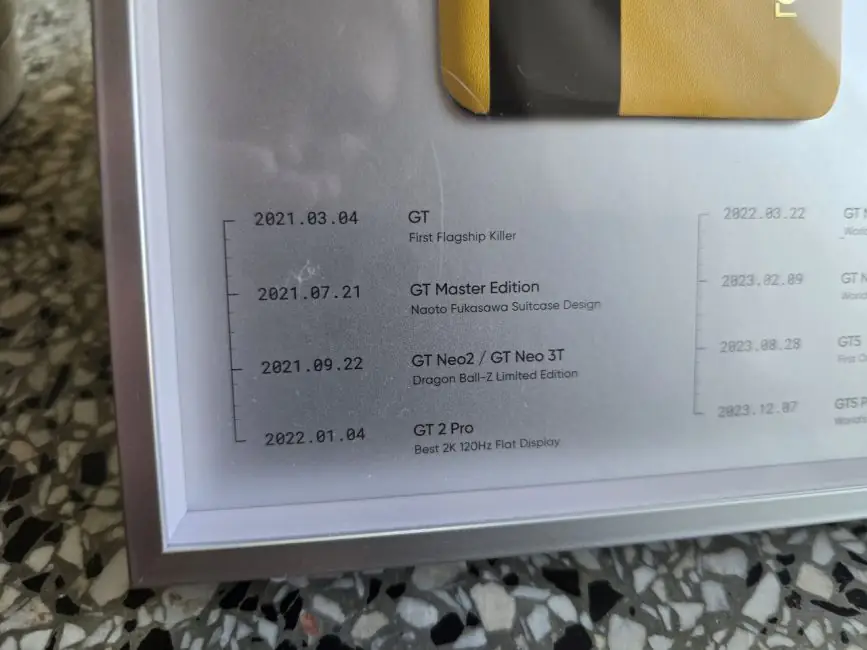 realme GT series